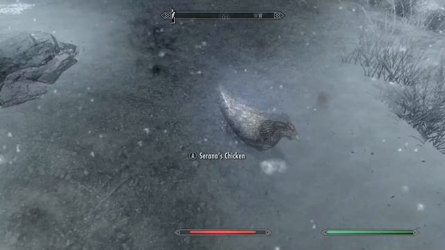 Skyrim Bloopers: Never Shoot A Chicken смотреть онлайн