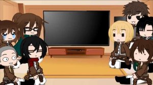 Aot react to demon slayer || not original || bread - chan ||