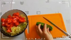 Салат "Малибу" быстро и вкусно