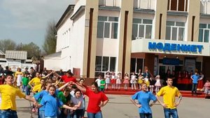 Казахстан: Жамбылская область город Шу ФлешМоб (1ч)