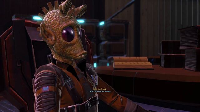 SWTOR™ Onslaught | Mek-Sha | Cutscenes | 8 - Underworld Diplomacy, Veek | Jedi Consular, Light Side смотреть онлайн