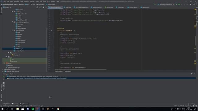 Java Programmering - Minecraft [RECODER MIT REPORT SYSTEM] - part 4 смотреть онлайн