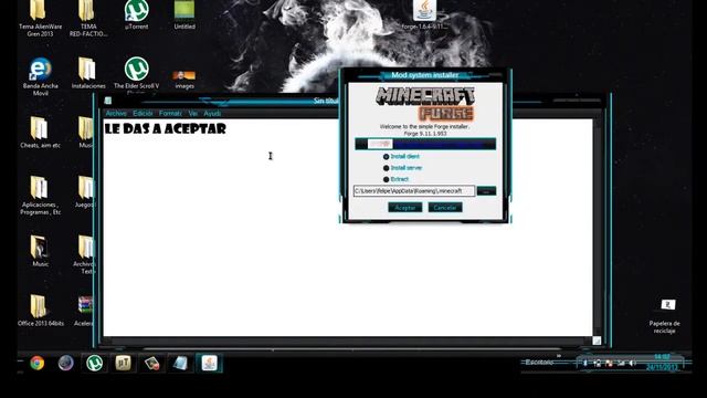 Como instalar mod para todas las versiones minecraft смотреть онлайн