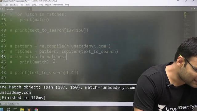Python Basics | Lec 7 | Regular Expressions | GATE 2023 | Vishvadeep Gothi смотреть онлайн