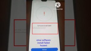 Fix EMUI Software Install failed Problem in Huawei | Huawei Y6 Pro Problem Software Install Failed