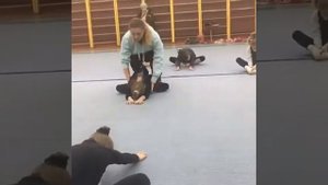 Тася на художественной гимнастике!