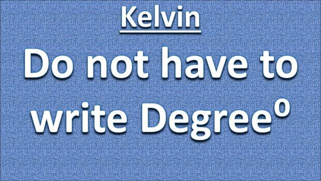 Temperature Conversion: Celsius - Kelvin - Absolute Zero смотреть онлайн