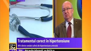 Tratamentul corect in hipertensiune