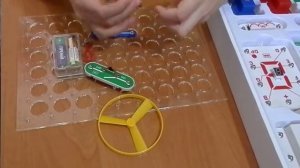 Электронный конструктор Знаток.Схема вентилятор и фонарик.