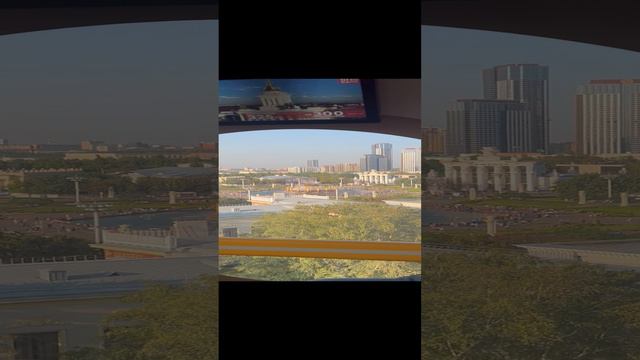 ВДНХ. Воздушный трамвайчик.