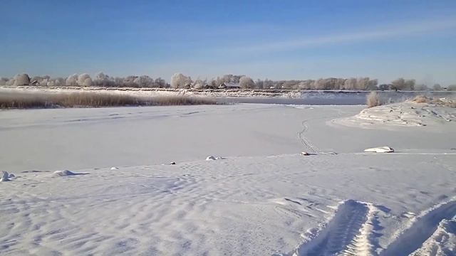 Мороз сковывает реки льдом. смотреть онлайн