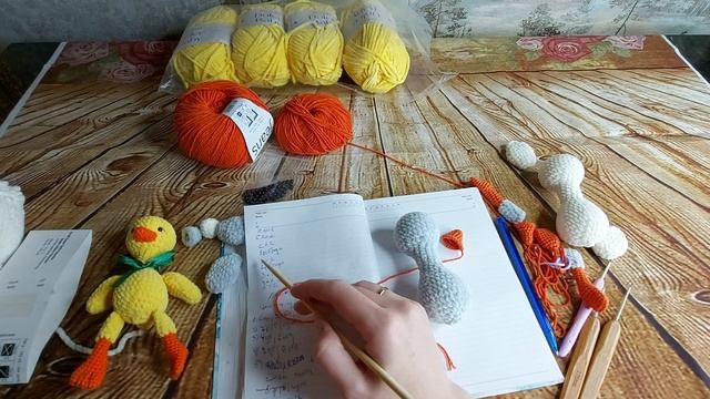 МК диктант,,Гусенок" амигуруми. смотреть онлайн