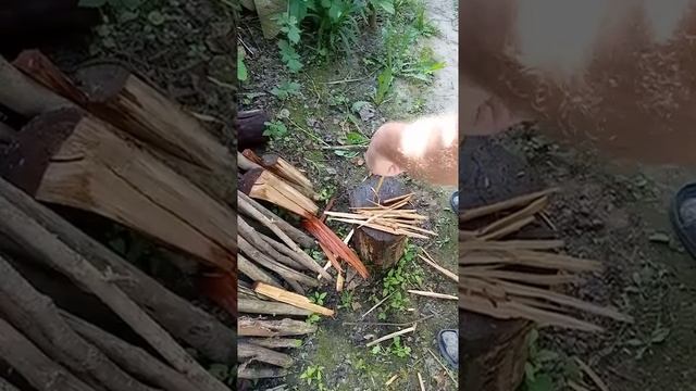 Костер из мокрых дров. Поможет спастись в экстремальной ситуации. смотреть онлайн