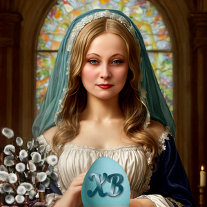 Счастливой Пасхи от души желаю, Христос воскрес - вот главные слова!