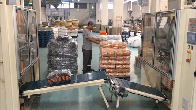 Автоматический группиратор | Упаковочное оборудование в ПЭ пленку смотреть онлайн