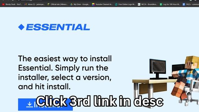 How To Download & Install Essential In Minecraft 1.20.1 смотреть онлайн