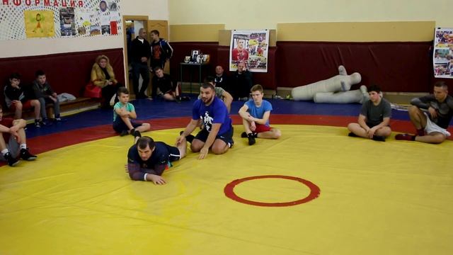 Семинар по борьбе. Алим Селимов. Джавид Гамзатов. смотреть онлайн