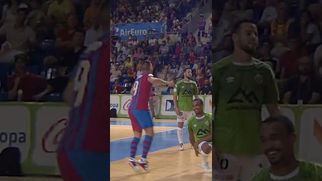 Sergio Lozano GOL Y CELEBRACION BARÇA vs Palma Futsal