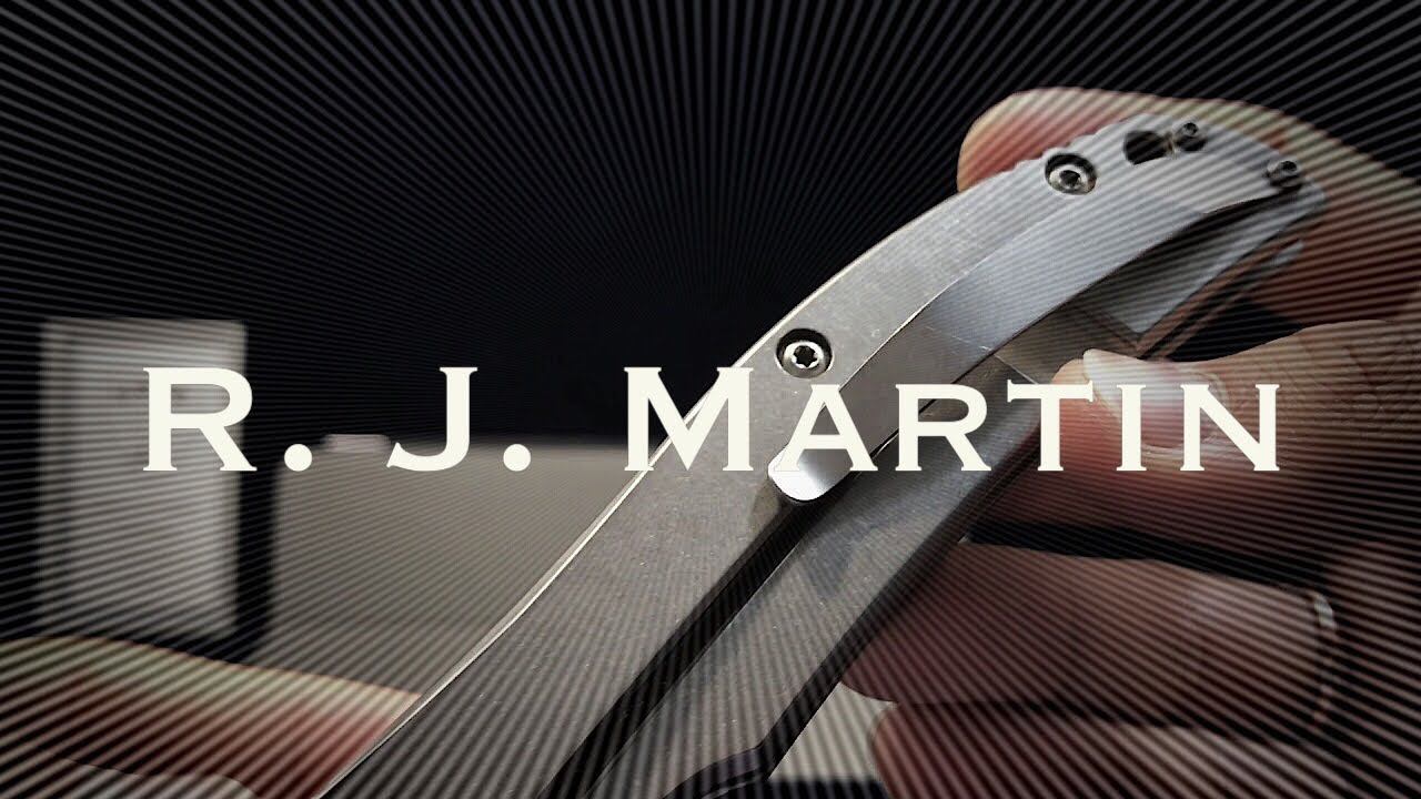R. J. Martin Overkill заточка складного ножа / Ножевая мастерская Knife SPA