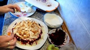 САЛАТ ШАПКА МОНОМАХА, без майонеза | Irina Belaja