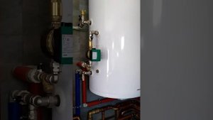 Котельная на твердотопливном котле.