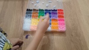 Делаем сердечко likee из термо-мозайки!