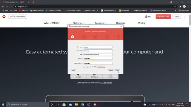 Get 25 GB FREE cloud storage | Install MEGA on PC