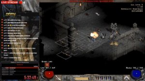 LIVE STREAM - Diablo 2 Lietuviškai - Hardcore Assasin - Nightmare #3