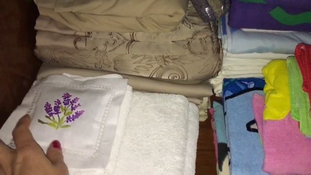 ДО и ПОСЛЕ расхламления. Организация и хранение постельного белья и полотенец. Уютный дом смотреть онлайн