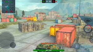 пасхалка 5.на карте восточная гавань. (в  TANKS BLITZ)