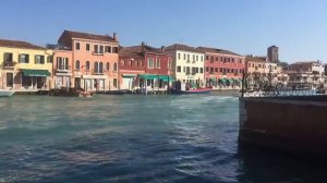 ИТАЛИЯ . ОСТРОВ МУРАНО. Яркое, переливающееся всеми красками стекло . 09.2016