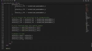 Extending the Stable Fluids Algorithm with the FFT in Julia to 3D