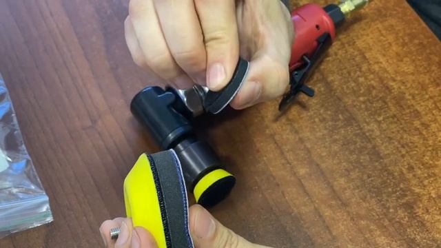 Пневматическая эксцентриковая минишлифмашинка ITOOLS IT-30 смотреть онлайн