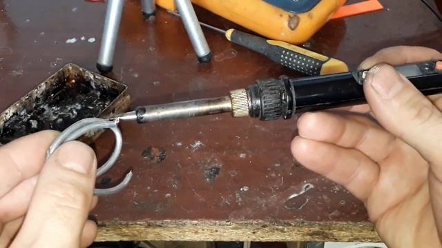 Жало из меди для паяльника + тест-сравнение с родным.