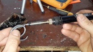 Жало из меди для паяльника + тест-сравнение с родным.