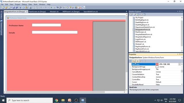 VB net Project   Birth and Death Registration System   Visual Basic Project   How to do Demo VB110