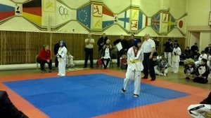 Тхэквондо против каратэ кекусинкай 3