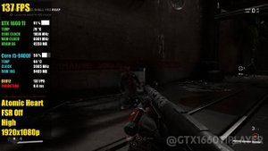 Atomic Heart | GTX 1660 Ti | All Graphics Presets Tested at 1080p | Low to Atomic