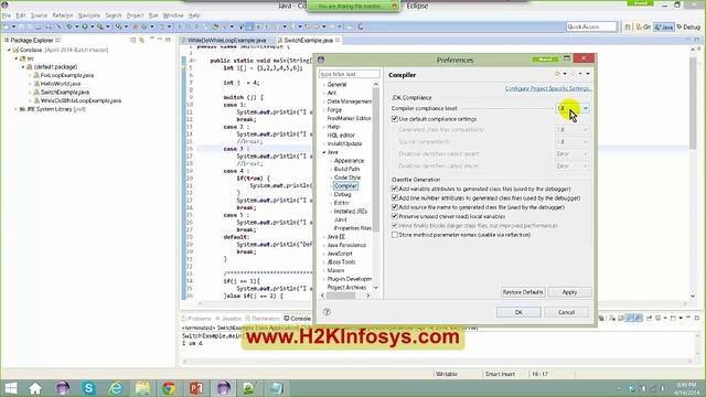 JAVA Tutorial for Beginners | Java Online Training Course | Java Tutorials Beginners | H2k Infosys