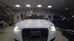 Audi A3 установка биксеноновых линз