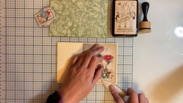 Graphic 45 Flower Market Mini Album Tutorial - Part 1 Creating the Pages смотреть онлайн