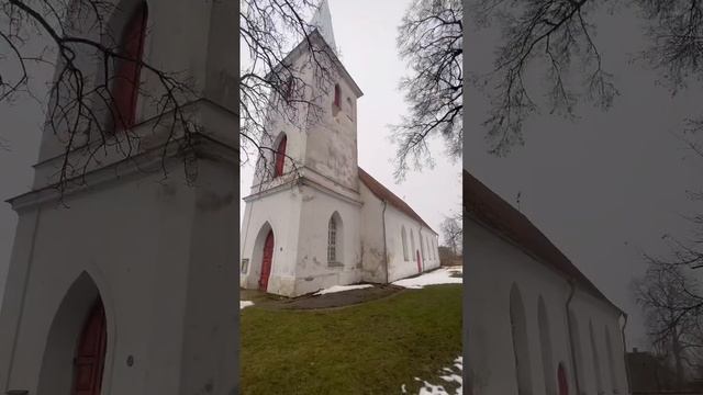 Лютеранская церковь Святого Иоанна в Хаапсалу. Эстония.