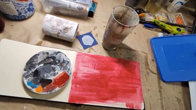 Покупки арт материалов, Скетчбук Royal Talens, Falafel Акрил Amsterdam смотреть онлайн