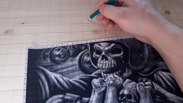 Как увеличить и перенести рисунок