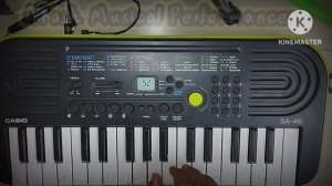 Dil Diya Hai Jaan Bhi Denge Aye Watan Tere Liye (Karma) Cover with CASIO- SA 46