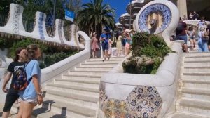 Beautiful Park in Barcelona must see | Park Guell