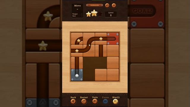 Roll the Ball - slide puzzle : Level 1 to Level 10 смотреть онлайн