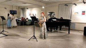 А.Пьяцолла Танго этюд 4 для саксофона альта и фортепиано