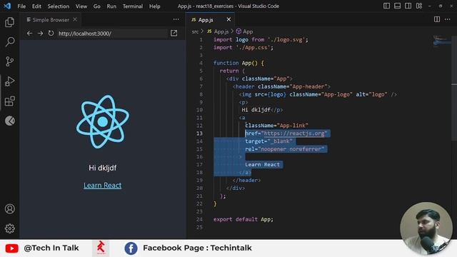 As Beginner: Easy trick to Implement button with CLICK EVENT using ReactJS 18 in JUST 2 Minutes!