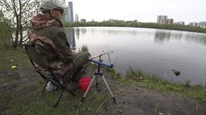 Рыбалка Екатеринбург! Матчевая ловля рыбы на поплавок ранним утром!